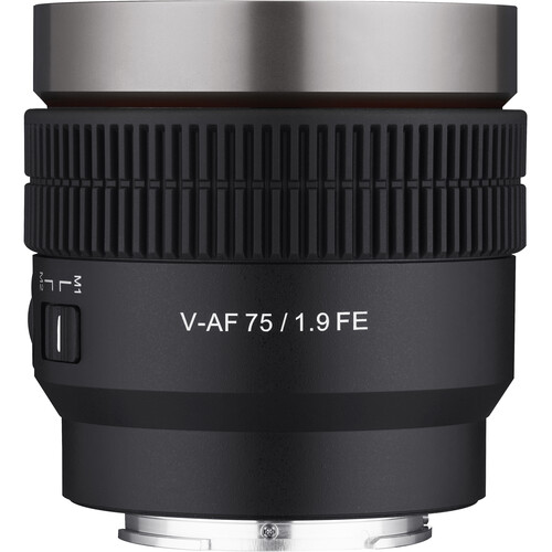 لنز سینمایی سامیانگ Samyang Cine V-AF 75mm T1.9 FE Lens (Sony E-Mount)